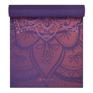 GAIAM MATA DO JOGI PREMIUM ATHENIAN ROSE 6 MM 63958 Gaiam