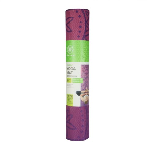 GAIAM MATA DO JOGI PREMIUM ATHENIAN ROSE 6 MM 63958 Gaiam