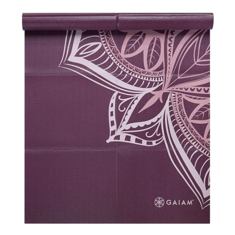 GAIAM MATA SKŁADANA DO JOGI CRANBERRY POINT 2 MM 63640 Gaiam