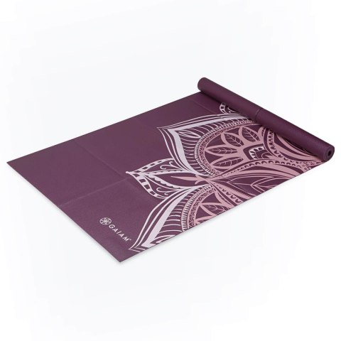 GAIAM MATA SKŁADANA DO JOGI CRANBERRY POINT 2 MM 63640 Gaiam