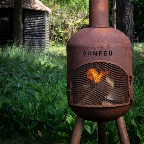 BONFEU KOMINEK OGRODOWY BONSOLO RDZAWY BonFeu