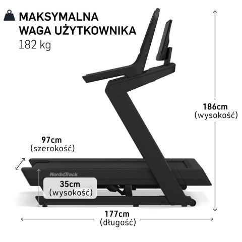NORDICTRACK BIEŻNIA ELEKTRYCZNA X24 Nordic Track