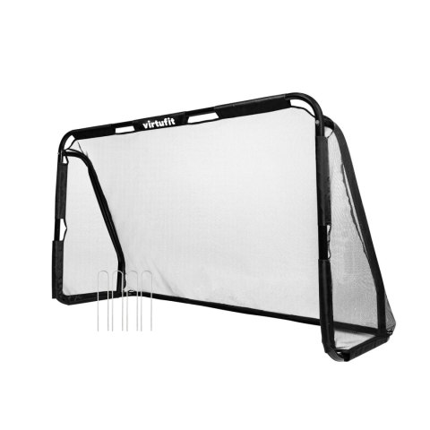 VIRTUFIT BRAMKA PIŁKARSKA PRO Z MATĄ DO STRZELANIA - 220 X 170 CM