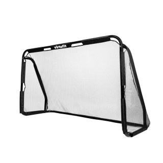VIRTUFIT BRAMKA PIŁKARSKA PRO Z MATĄ DO STRZELANIA - 220 X 170 CM