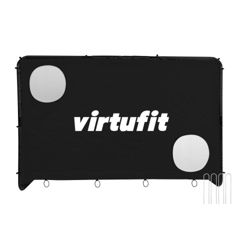 VIRTUFIT BRAMKA PIŁKARSKA PRO Z MATĄ DO STRZELANIA - 220 X 170 CM