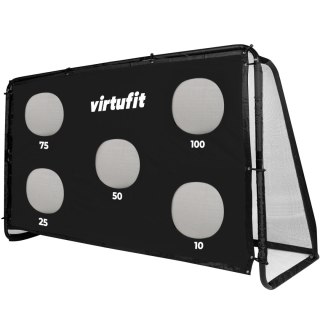 VIRTUFIT BRAMKA PIŁKARSKA PRO Z MATĄ DO STRZELANIA - 300 X 200 CM