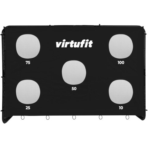 VIRTUFIT BRAMKA PIŁKARSKA PRO Z MATĄ DO STRZELANIA - 300 X 200 CM