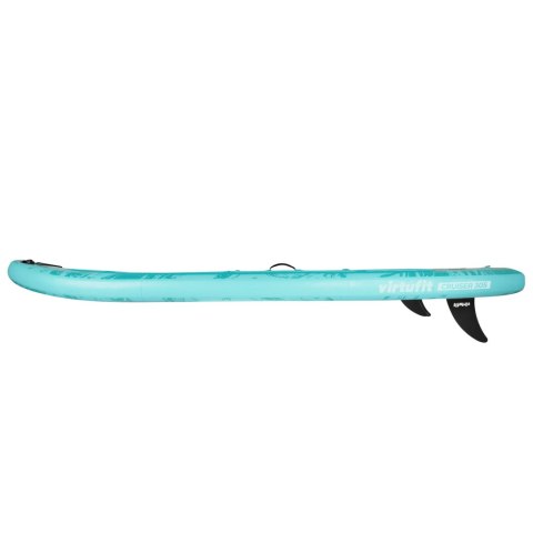 VIRTUFIT DESKA SUP CRUISER 305 - TURKUSOWY - Z SIEDZENIEM KAJAKOWYM, AKCESORIAMI I TORBĄ DO NOSZENIA
