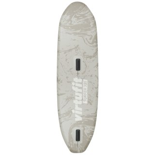VIRTUFIT DESKA SUP SURFER 305 - PIASKOWY BEŻ - Z OSŁONĄ PRZECIWWATROWĄ I AKCESORIAMI