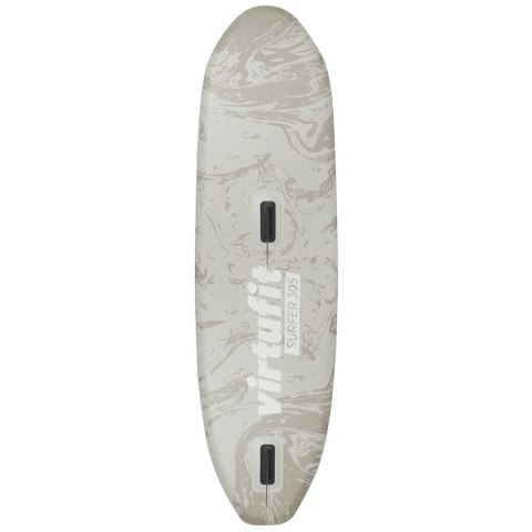 VIRTUFIT DESKA SUP SURFER 305 - PIASKOWY BEŻ - Z OSŁONĄ PRZECIWWATROWĄ I AKCESORIAMI