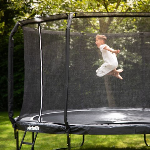 VIRTUFIT TRAMPOLINA PREMIUM Z SIATKĄ BEZPIECZEŃSTWA 305 CM