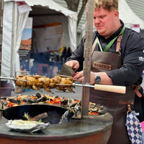 BONFEU FARTUCH SKÓRZANY BonFeu