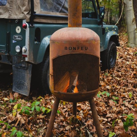 BONFEU KOMINEK OGRODOWY BONBONO CZARNY BonFeu
