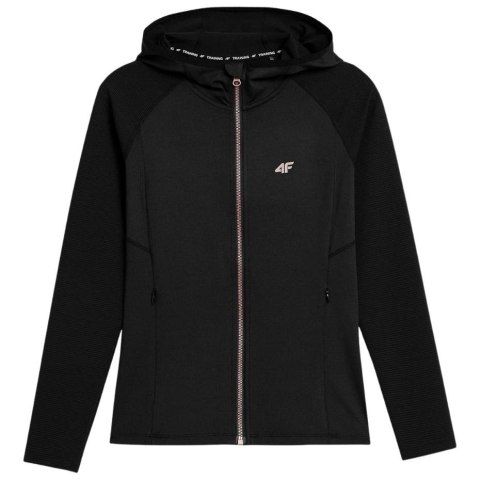 Bluza damska 4F głęboka czerń H4Z21 BLDF012 20S 4F Bluza damska 4F głęboka czerń H4Z21 BLDF012 20S 4F