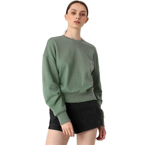 Bluza damska 4F jasna zieleń H4Z21 BLD019 45S 4F Bluza damska 4F jasna zieleń H4Z21 BLD019 45S 4F