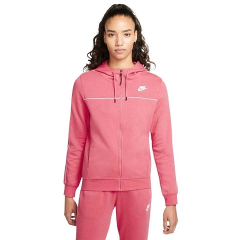 Bluza damska Nike Nsw Mlnm Essential Flecee FZ Hoody różowa CZ8338 622 Nike