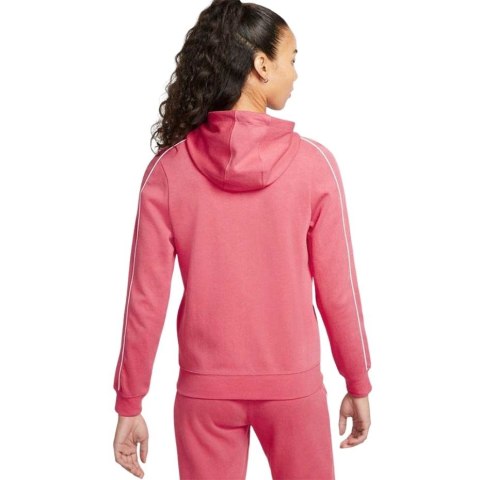 Bluza damska Nike Nsw Mlnm Essential Flecee FZ Hoody różowa CZ8338 622 Nike