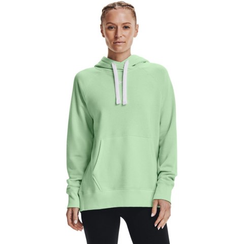 Bluza damska Under Armour Rival Fleece HB Hoodie zielona 1356317 335 Under Armour
