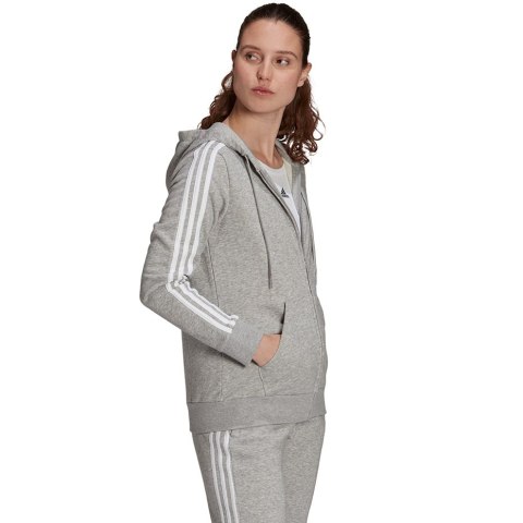 Bluza damska adidas W 3S Ft Fz Hd szara GL0802 Adidas