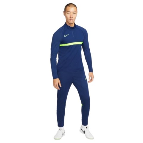 Bluza męska Nike Dri-Fit Academy 21 Dril Top granatowa CW6110 492 Nike Football Bluza męska Nike Dri-Fit Academy 21 Dril Top granatowa CW6110 492 Nike Football