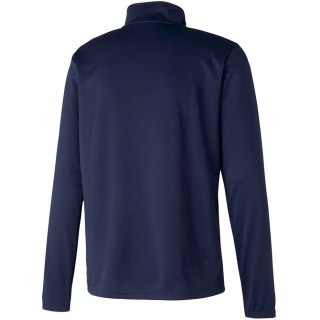 Bluza męska Puma teamRISE 1 4 Zip Top Peacoat-Pu granatowa 657394 06 Puma