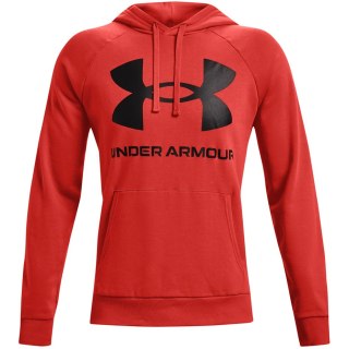 Bluza męska Under Armour Rival Fleece Big Logo HD czerwona 1357093 839 Under Armour