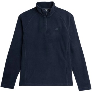 Bluza polarowa dla dziewczynki 4F granatowa HJZ21 JBIDP001 31S 4F