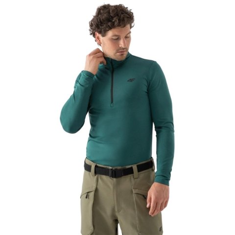 Bluza termoaktywna męska 4F morska zieleń H4Z21 BIMD030 46S 4F