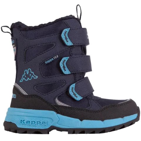Buty dla dzieci Kappa Vipos Tex granatowo-niebieskie 260902K 6766 Kappa Buty dla dzieci Kappa Vipos Tex granatowo-niebieskie 260902K 6766 Kappa