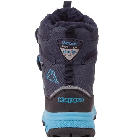 Buty dla dzieci Kappa Vipos Tex granatowo-niebieskie 260902K 6766 Kappa Buty dla dzieci Kappa Vipos Tex granatowo-niebieskie 260902K 6766 Kappa