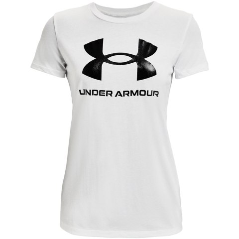 Koszulka damska Under Armour Live Sportstyle Graphic biała SSC 1356305 102 Under Armour Koszulka damska Under Armour Live Sportstyle Graphic biała SSC 1356305 102 Under Armour