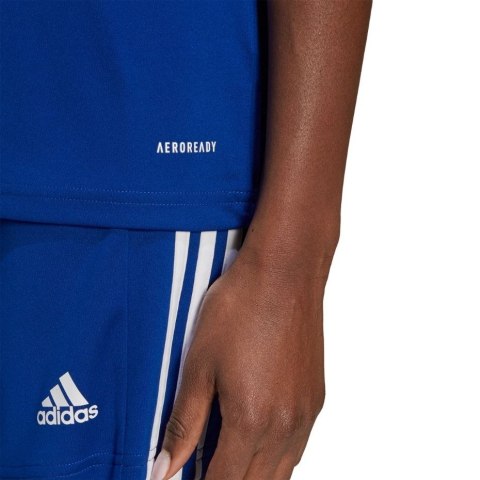 Koszulka damska adidas Squadra 21 niebieska GK9150 Adidas teamwear Koszulka damska adidas Squadra 21 niebieska GK9150 Adidas teamwear