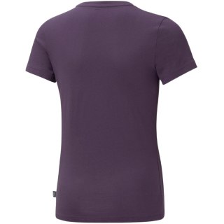 Koszulka dla dzieci Puma ESS+ Logo Tee fioletowa 587041 96 Puma