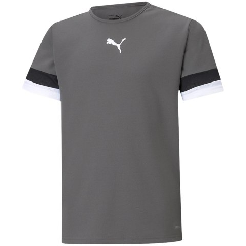 Koszulka dla dzieci Puma teamRISE Jersey Jr szara 704938 13 Puma Koszulka dla dzieci Puma teamRISE Jersey Jr szara 704938 13 Puma