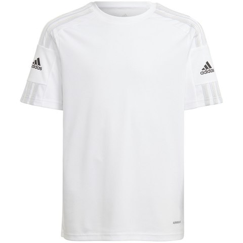Koszulka dla dzieci adidas Squadra 21 Jersey biała GN5740 Adidas teamwear Koszulka dla dzieci adidas Squadra 21 Jersey biała GN5740 Adidas teamwear