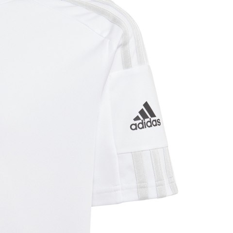 Koszulka dla dzieci adidas Squadra 21 Jersey biała GN5740 Adidas teamwear Koszulka dla dzieci adidas Squadra 21 Jersey biała GN5740 Adidas teamwear