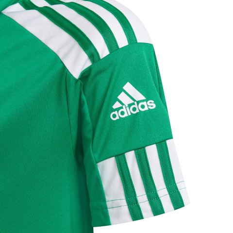 Koszulka dla dzieci adidas Squadra 21 Polo zielona GP6424 Adidas teamwear Koszulka dla dzieci adidas Squadra 21 Polo zielona GP6424 Adidas teamwear