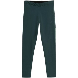 Legginsy damskie 4F ciemna zieleń H4Z21 LEG012 40S 4F