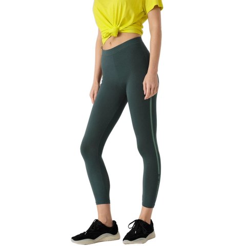 Legginsy damskie 4F ciemna zieleń H4Z21 LEG012 40S 4F Legginsy damskie 4F ciemna zieleń H4Z21 LEG012 40S 4F