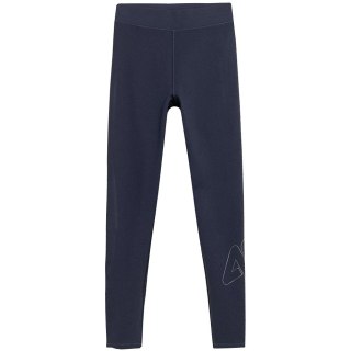 Legginsy damskie 4F ciemny garnat H4Z21 LEG013 30S 4F