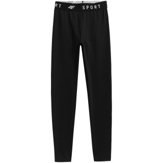 Legginsy damskie 4F głęboka czerń NOSH4 SPDF351 20S 4F