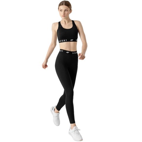 Legginsy damskie 4F głęboka czerń NOSH4 SPDF351 20S 4F Legginsy damskie 4F głęboka czerń NOSH4 SPDF351 20S 4F