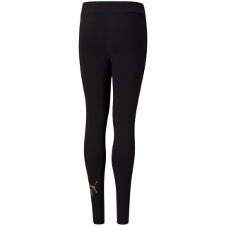 Legginsy dla dzieci Puma ESS+Logo czarne 587050 56 Puma