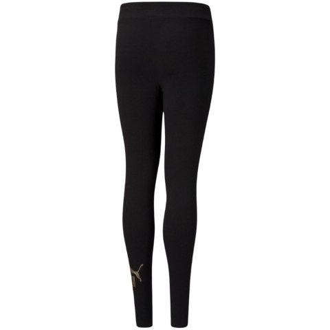 Legginsy dla dzieci Puma ESS+Logo czarne 587050 56 Puma