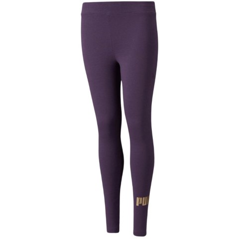 Legginsy dla dzieci Puma ESS+Logo fioletowe 587050 16 Puma Legginsy dla dzieci Puma ESS+Logo fioletowe 587050 16 Puma