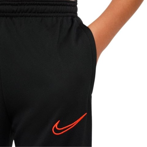 Spodnie dla dzieci Nike Df Academy 21 Pant Kpz czarno-czerwone CW6124 016 Nike Football Spodnie dla dzieci Nike Df Academy 21 Pant Kpz czarno-czerwone CW6124 016 Nike Football