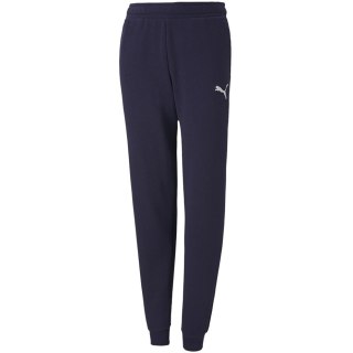 Spodnie dla dzieci Puma spodnie teamGOAL 23 Casuals Pants Jr granatowe 656713 06 Puma