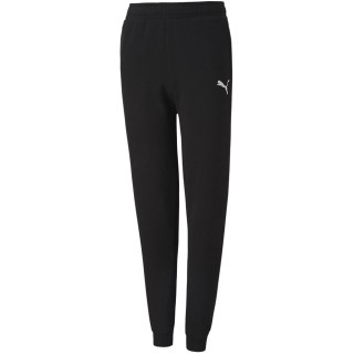 Spodnie dla dzieci Puma teamGOAL 23 Casuals Pants Jr czarne 656713 03 Puma