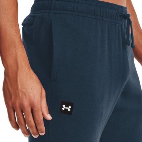 Spodnie męskie Under Armour Rival Fleece Jogger granatowe 1357128 408 Under Armour Spodnie męskie Under Armour Rival Fleece Jogger granatowe 1357128 408 Under Armour