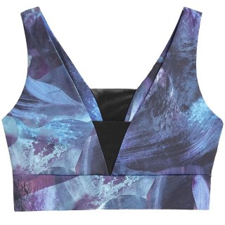 Stanik sportowy 4F multikolor 3 allover H4Z21 STAD016 93A 4F